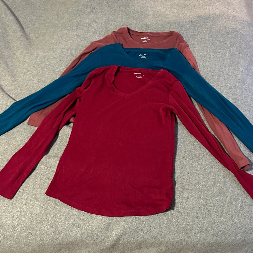Eddie Bauer Long Sleeved Tops
3 for $9 OBO